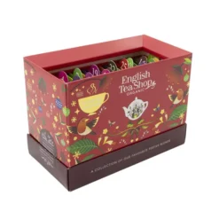 Adventskalender te röd box