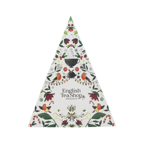 Adventskalender te triangular vit
