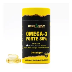 Alaska Omega-3 Forte 80% 1000mg 70 Softgels