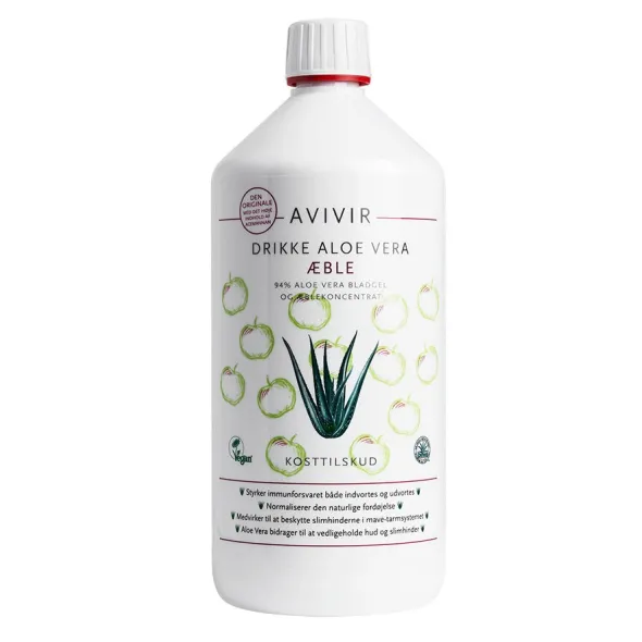 Aloe Vera Juice Äpplesmak 1000ml