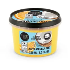 Anti-Cellulite Sea Salt Body Scrub Coconut & Orange 250ml