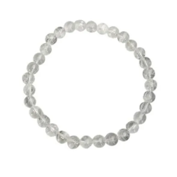 Armband Bergkristall 6mm