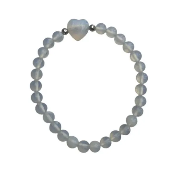 Armband Blå Opal 6mm