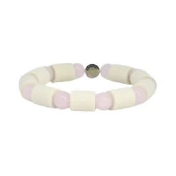 Armband MAX Rosenkvarts L/XL