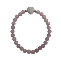 Armband Rosenkvarts 6mm