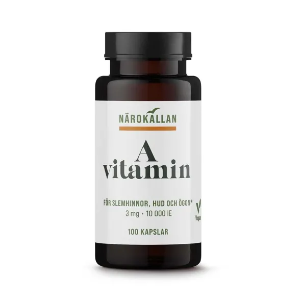 A-vitamin 100 kapslar