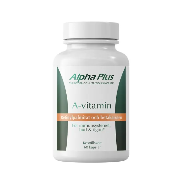 A-vitamin 60 kapslar