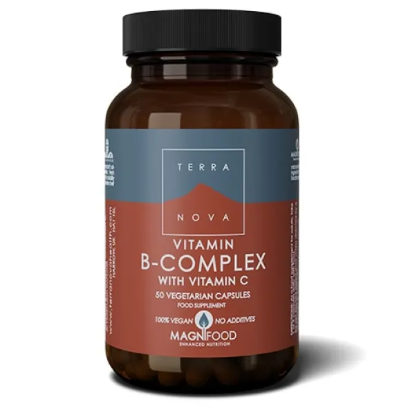 B-Complex with Vitamin C 50 kapslar
