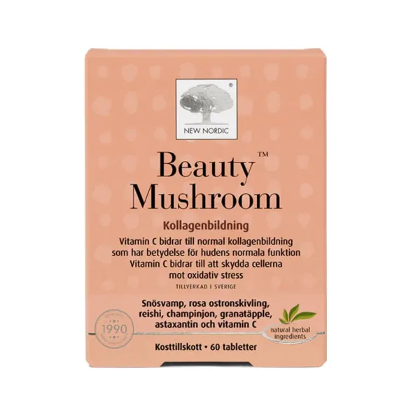Beauty Mushroom 60 tabletter