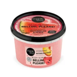Bellini, please! body scrub. Hydrating. Watermelon & Peach 250ml