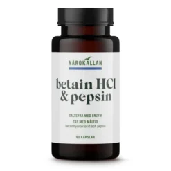 Betain HCL pepsin 90 kapslar