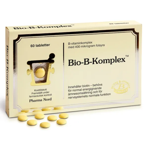 Bio-b-komplex 60 tabletter