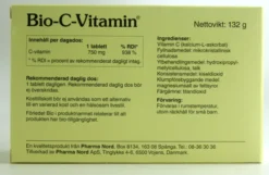 Bio-c-vitamin 120 tabletter