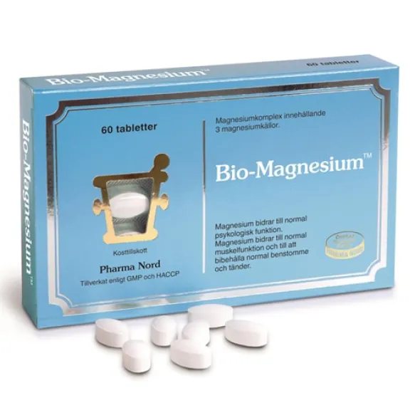 Bio-magnesium 60 tabletter