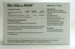 Bio-silica-msm 120 tabletter