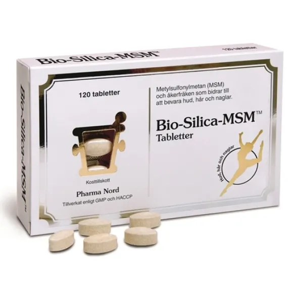 Bio-silica-msm 120 tabletter
