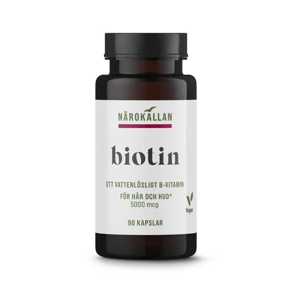 Biotin 5000 mcg 90 kapslar