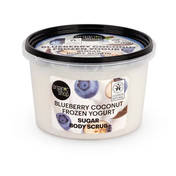 Blueberry Coconut Frozen Yogurt Sugar Body Scrub 250ml
