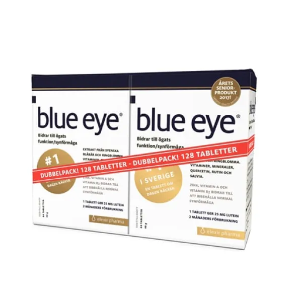 Blue Eye Dubbelpack 128 tabletter