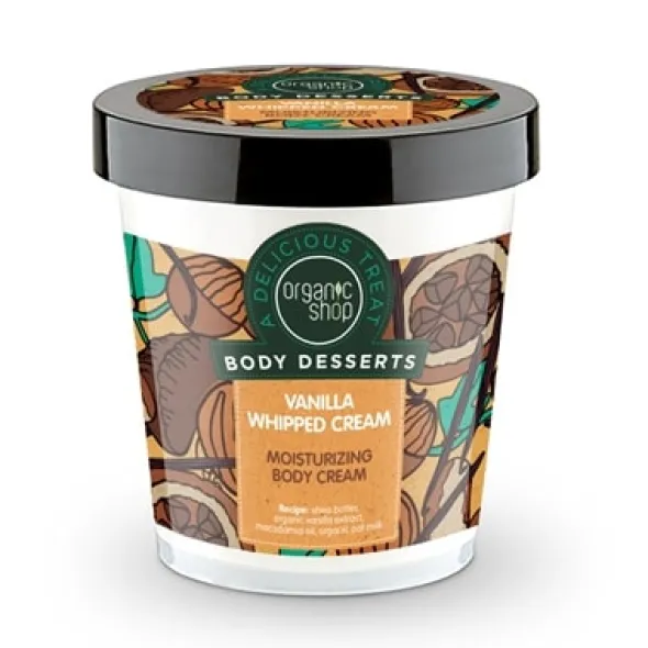 Body Desserts Vanilla Whipped Cream Moisturizing Body Cream 450ml