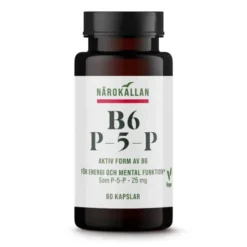 B6 P5P 25 mg 60 kapslar