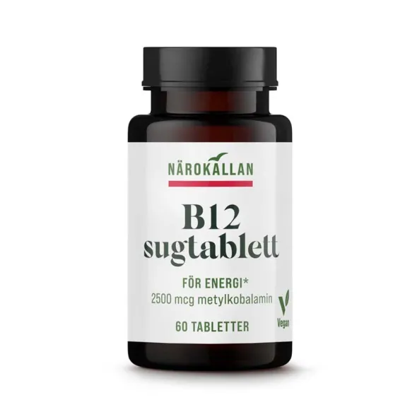 B12 Sugtablett 60 tabletter
