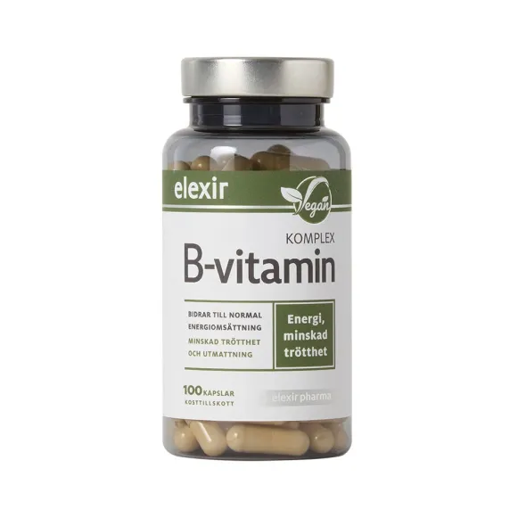 B-Vitamin Komplex 100 kapslar