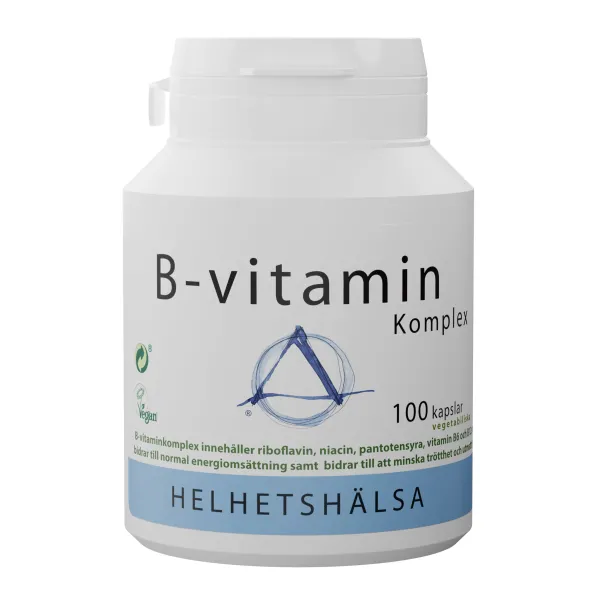 B-Vitaminkomplex 100 kapslar