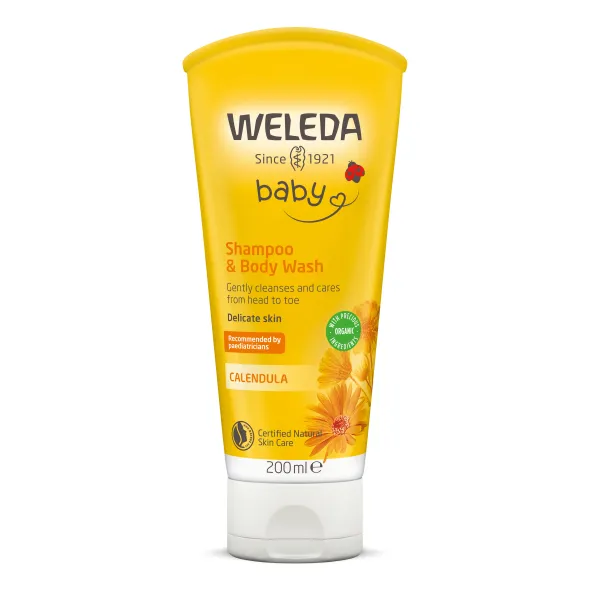 Calendula Shampoo & Body Wash 200ml