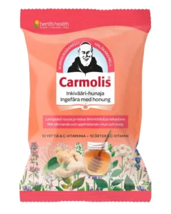 Carmolis Örtkaramell Ingefära/Honung 72g