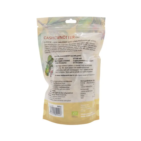 Cashewnötter Hela Premium 500g