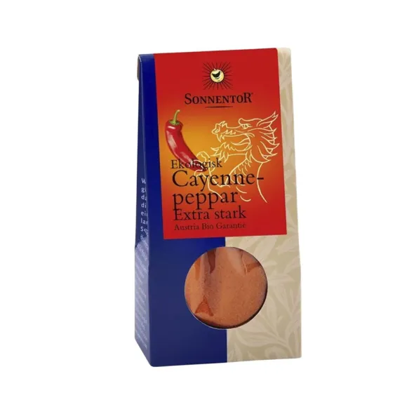 Cayennepeppar Mald 40g