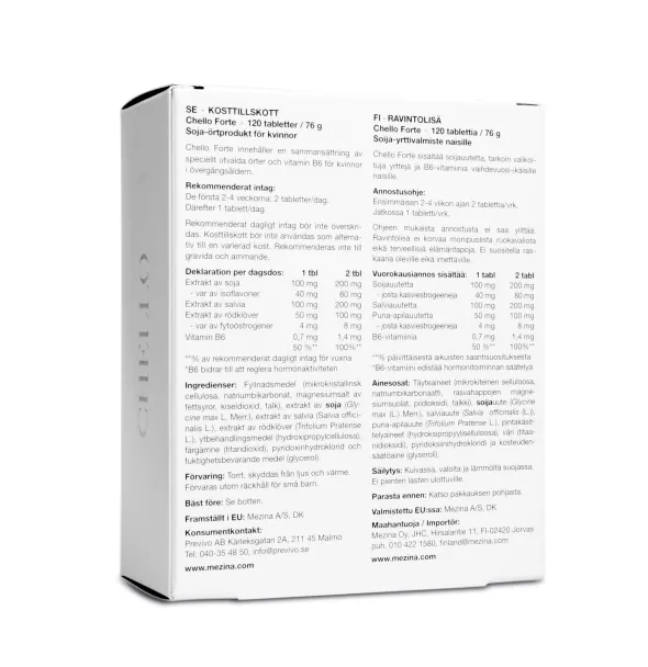 Chello Forte B6 120 tabletter