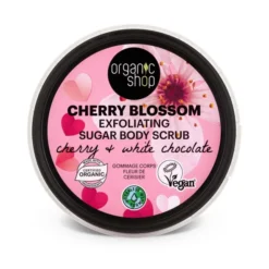 Cherry Blossom exfoliating sugar body scrub 250ml