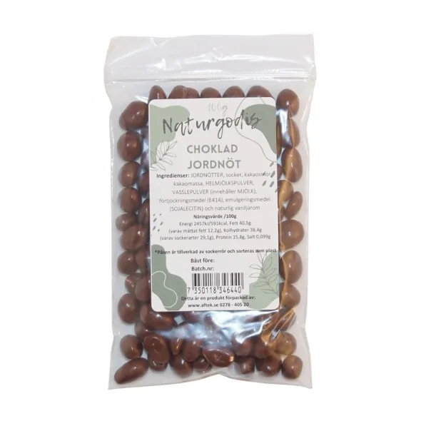 Choklad Jordnöt 100g