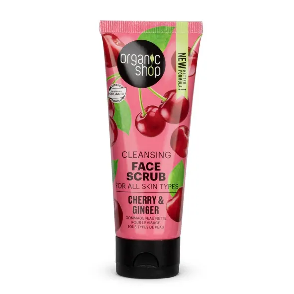 Cleansing Face Scrub Ginger Cherry 75ml