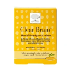 Clear Brain 60 tabletter