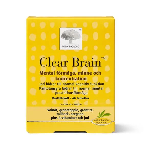 Clear Brain 120 tabletter