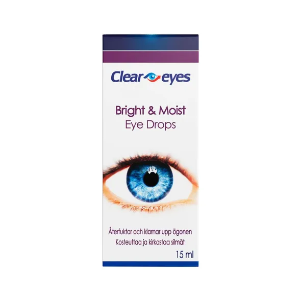 Clear Eyes Bright & Moist 15ml