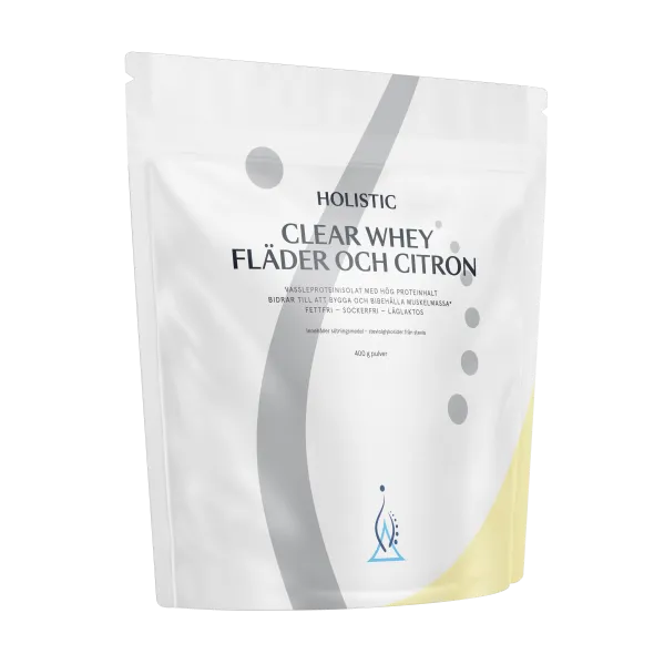 Clear Whey vassleproteinisolat fläder och citron 400g