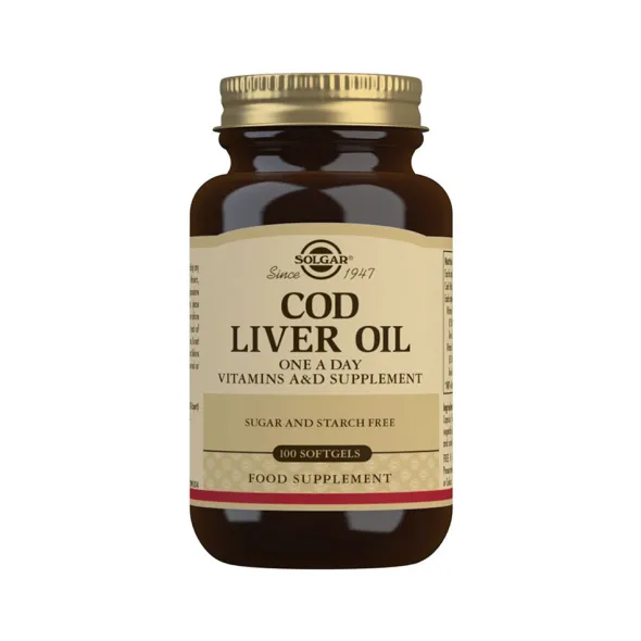Cod Liver Oil 100 mjuka kapslar