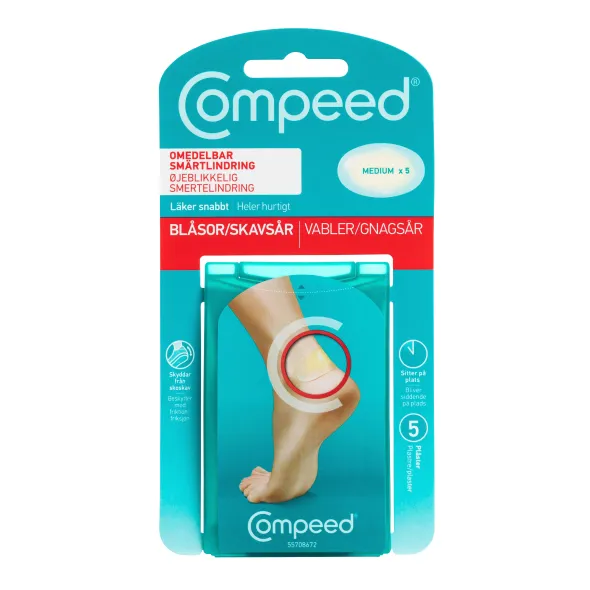 Compeed Skavsårsplåster Medium 5st