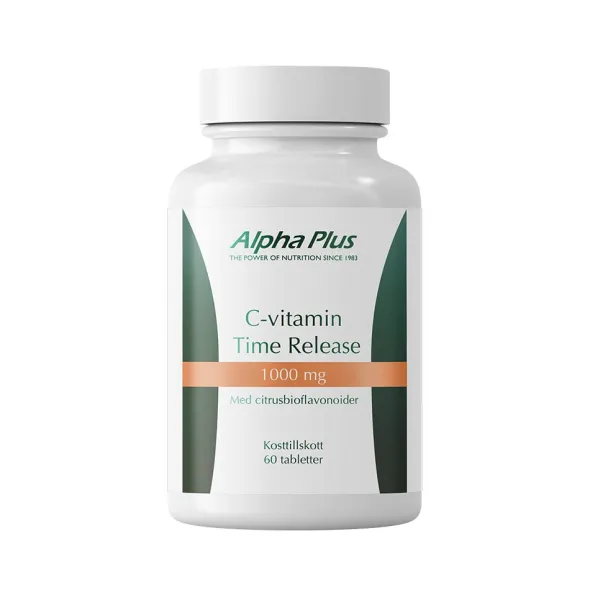 C-vitamin Time Release 1000 mg 60 tabletter