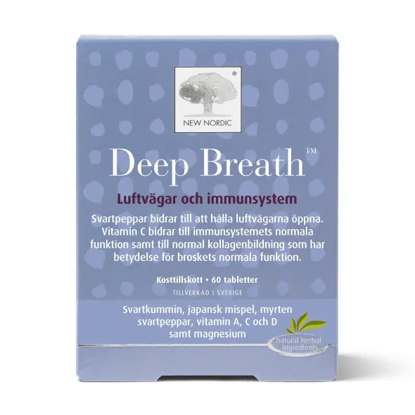 Deep Breath 60 tabletter