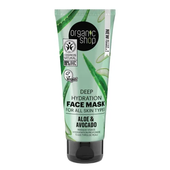 Deep hydration Face Mask Avocado & Aloe 75ml