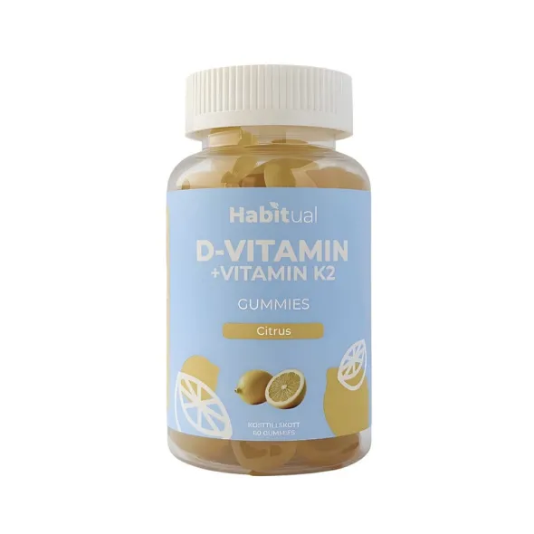 D-vitamin gummies citrus 60st