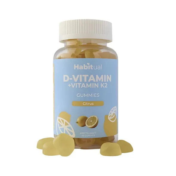 D-vitamin gummies citrus 60st
