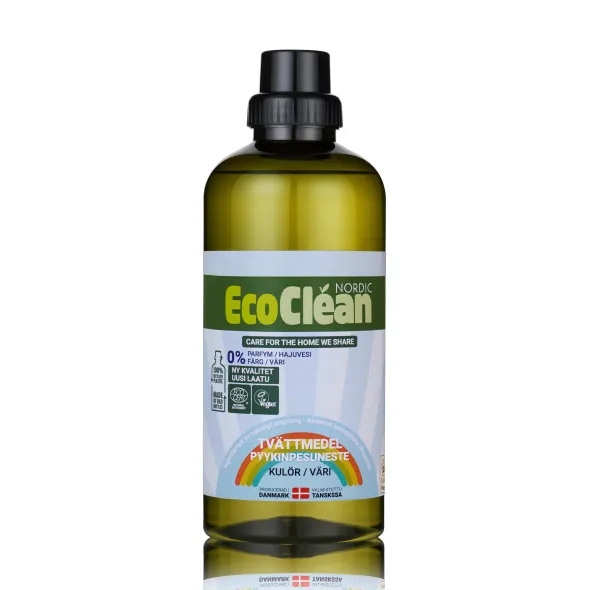 EcoClean Tvättmedel Kulör Free & Clear 1000ml
