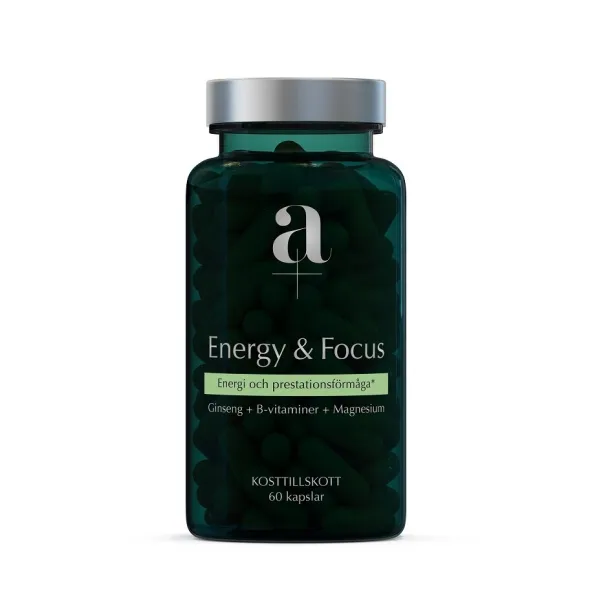Energy & Focus 60 kapslar