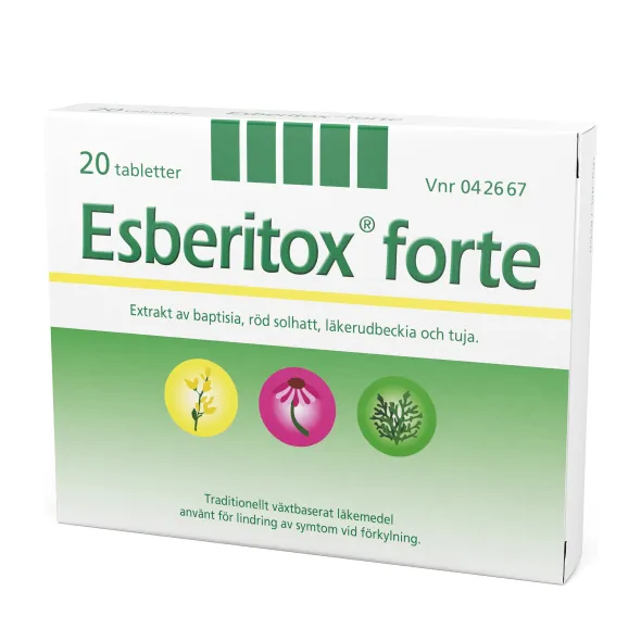 Esberitox Forte 20 tabletter